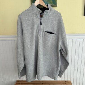 Gap Gray 1/4 Zip Pullover Sweatshirt XXL Vintage Y2K